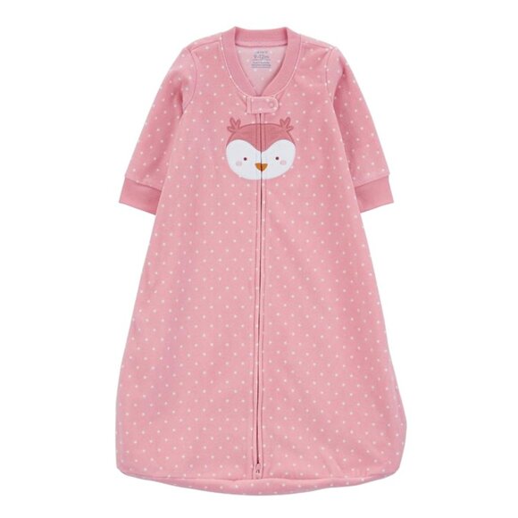 Baby Girl Winter Microfleece Sleep Sack and Sleepers 3-Piece Bundle - Picture 5 of 5